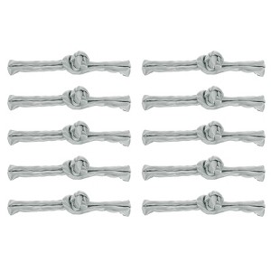 Unique Bargains DIY Durable Material Easy to Sew Knots Sewing Buttons Closure 10 Pairs - 1 of 4