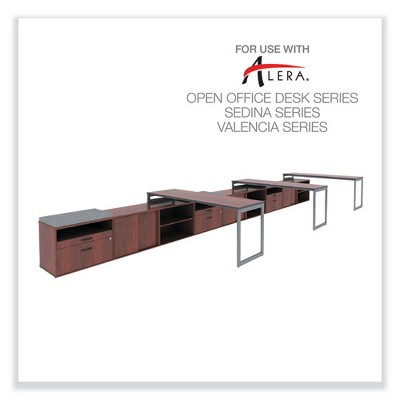 Cherry 2-Drawer Lockable Lateral Filing Cabinet