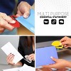 3" Letter Envelope Opener Envelope Slitter Set, Efficient Envelope Opener Slitter, Mail Opener Blade 3 Pcs in Red, Yellow, and White - by Rampro - 4 of 4