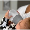 nanobebe Flexy Silicone Baby Bottle Anti-Colic Nipple, Soft Silicone Body, Stable Base - 9oz - 2 of 4