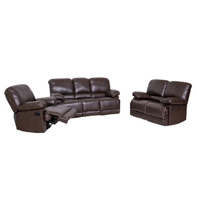 target leather recliner