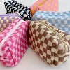 Checkerboard cosmetic bag - 2 of 4