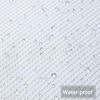 Waffle Weave Textured Solid Curtains for Bathroom Kitchen Cafe - 3 of 4