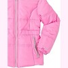 LONDON FOG Little/Big Girls' Heavyweight Fleece Lined Puffer Jacket with Headband - 3 of 4