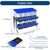 Chicken Nesting Box,Chicken Egg Laying Box with Compartments, Roll Away Eggs Laying Boxes, Nesting Boxes, indoor & Outdoor Use,Easy Egg Collection - 4 of 4
