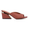 Torgeis Women's Carissa Wedge Slide - 8, DARK COGNAC - image 2 of 4