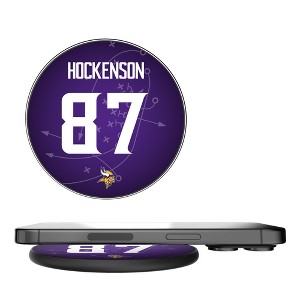 NFL Minnesota Vikings Players Game Tactic 15-Watt Wireless Charger - 1 of 4