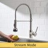 Gulches Commercial LED Kitchen Faucet with Pull Down Sprayer, Single Handle Single Lever Kitchen Sink Faucet - 4 of 4