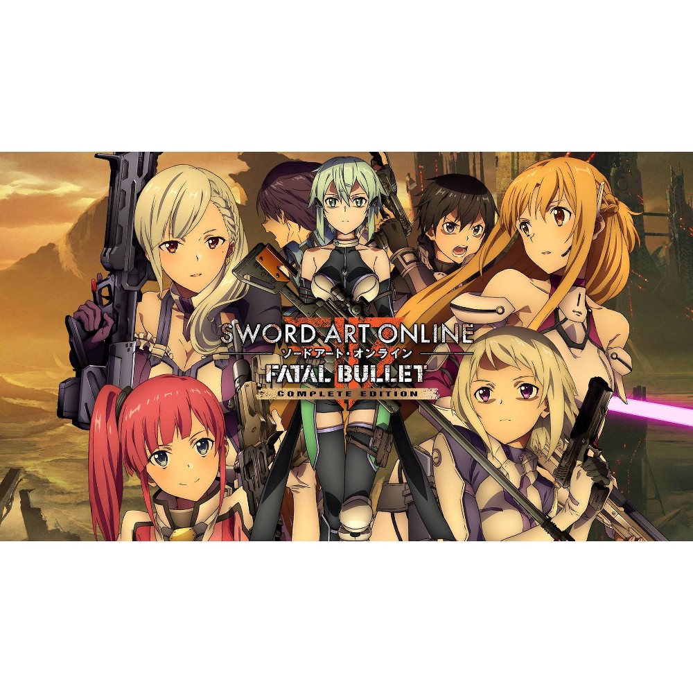 Photos - Game Nintendo Sword Art Online: Fatal Bullet Complete Edition -  Switch (Digital 