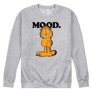 Men's - Nickelodeon - Garfield Animations Graphic Fleece Sweatshirt - 1 of 4