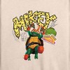 Women's - Teenage Mutant Ninja Turtles - Michelangelo AKA Mikey Lightweight French Terry Wide Neck Long Sleeve Shirt - 2 of 4