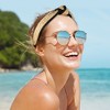 Unique Bargains Women's Fashion Non Slip Straw Knotted Headband Khaki Black 1 Pc - 2 of 4