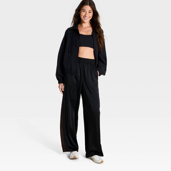 Pantalones Deportivos de Tafetán de Cintura Alta para Mujer - All In Motion™ 3