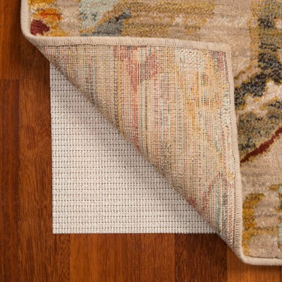 Cream Non Slip Rug Pad Target, How To Use A Rug Pad On Carpet
