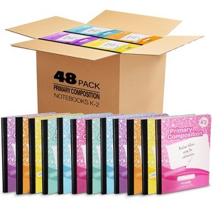 Manaloom Primary Composition Notebook Grades K-2, 100 Sheets - 9.75" x 7.5", Assorted Colors - 1 of 4
