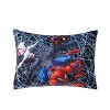 Kids' Spiderman & Friends Pillow with Bonus Solid Sheet Set - 3 of 4