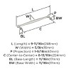 Amerock Enlivity Pull for Cabinets, Drawers, and Furniture - 3 of 4