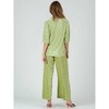 Women's RALEIGH BUTTON DOWN SET TOP AND PANT - LUCCA - image 3 of 4