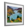 Stupell Industries Akaroa Sound Landscape Framed Print Under Glass - 2 of 4
