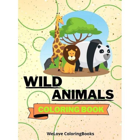 Download Wild Animals Coloring Book By Wl Coloringbooks Hardcover Target