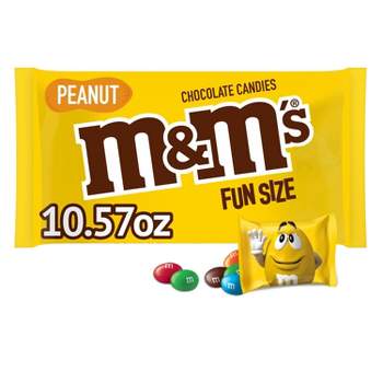M&M's Peanut Fun Size Chocolate Candy - 10.57oz