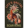 Trends International Disney The Lion King 30th - Scar Unframed Wall Poster Prints - 4 of 4