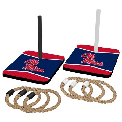 NCAA Ole Miss Rebels Quoits Ring Toss Game Set