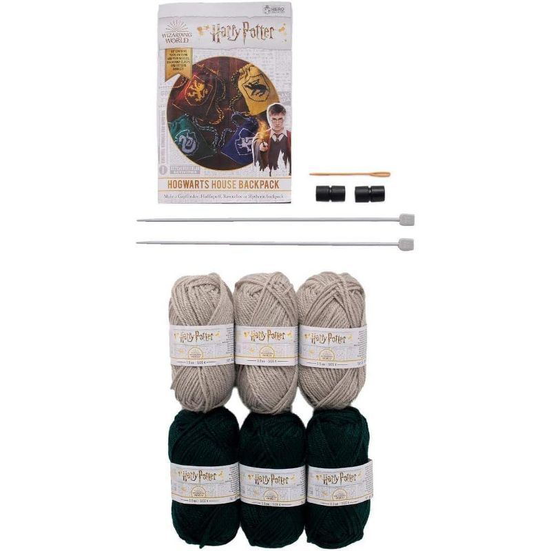 Eaglemoss Limited Eaglemoss Harry Potter Knit Craft Set Kit Bags Slytherin Brand New, 3 of 4