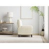 Okak Loveseat Sleeper Sofa, Convertible 2 seater Sofa Bed with Reclining Backrest and 2 Armrests for Small Apartments, living Room, Ivory - 4 of 4