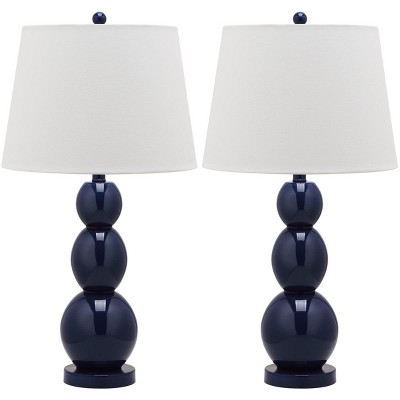 Jayne 3 Sphere Table Lamp (Set of 2) - 26.5" Height - LIT4089 - Safavieh