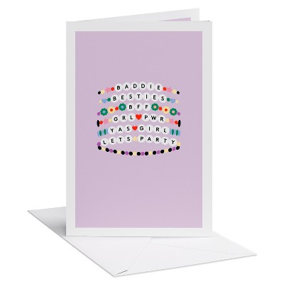 Carlton Cards Thinking of You Card for Friend Friendship Bracelets