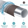 LunaLulinlk Curved Shower Curtain Rod 43-72 Inches Adjustable, Shower Rods for Bathroom Aluminum Rustproof - 4 of 4