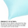 2 Pack Brushed Microfiber Zippered Toddler Pillowcases, Super Soft and Cozy Travel Pillow Cases - NTBAY - 3 of 4