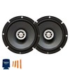 PowerBass 1 Pair of OE-652 6.5" Coaxial 2-Ohm + 1 Pair of OE-693 6X9" 2-Ohm Speakers - 4 of 4