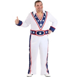 HalloweenCostumes.com Men's Plus Size Eddie Kablooie Stunt Daredevil Halloween Costume | Men's Plus Size Costumes for Themed Events - 1 of 4