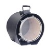 SKB 10" x 10" Tom Case with Padded Interior, D-Shaped Drum Design, and Molded in Feet for Upright Positioning and Stability, Black - 2 of 4