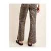 Women's Leopard Print Flare Jeans - GiGiO - 3 of 4