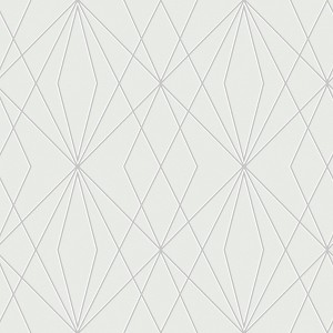 Transform Trellis White Peel and Stick Wallpaper - 1 of 4