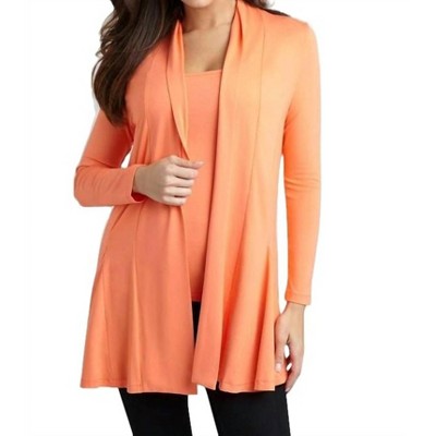 Women's Draped Long Cardigan - ANGEL