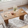 Tribesigns 63" Rectangular Dining Table for 4-6 People - 4 of 4