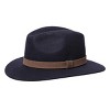 Wigens Men's Formal Wool Bosco Fedora Hat - 3 of 3