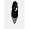 Vernaos Pointed Toe Rhinestone Slingbacks - 4 of 4