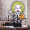 Gemmy Stylized Beetlejuice Halloween Greeter, Multi - 2 of 2