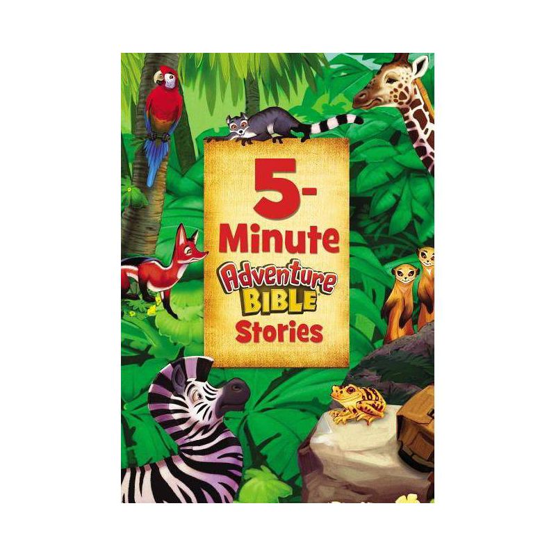 5-Minute Adventure Bible Stories - by  Catherine DeVries (Hardcover), 1 of 2