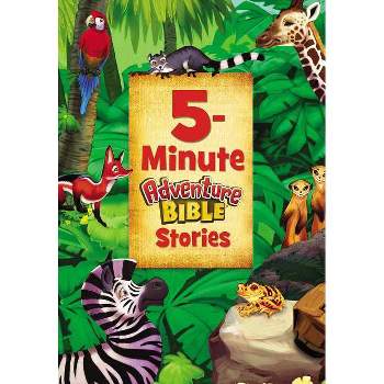 5-Minute Adventure Bible Stories - by  Catherine DeVries (Hardcover)