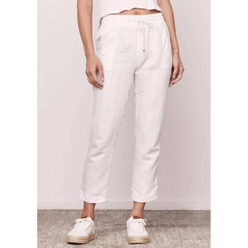 Women's PINSTRIPE KENNEDY JOGGER - DAVID LERNER - image 1 of 3