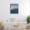 Stupell Industries New York Landmark Skyline Black Framed Floater Canvas Wall Art - 2 of 4