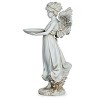 Roman 18" Angel Bird Feeder Resin Outdoor Garden Statue Gray - 3 of 4