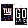 Briarwood Lane New York Giants Slogan House Flag NFL Licensed 28" - 2 of 2