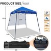 Yaheetech Pop-up Canopy Tent with Side Panel, Storage Bag - 3 of 4
